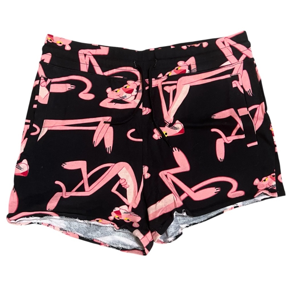 Pink panther sweatshorts
